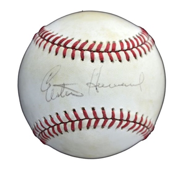 Elston Howard Single Signed (Sweet Spot) N.L. Baseball